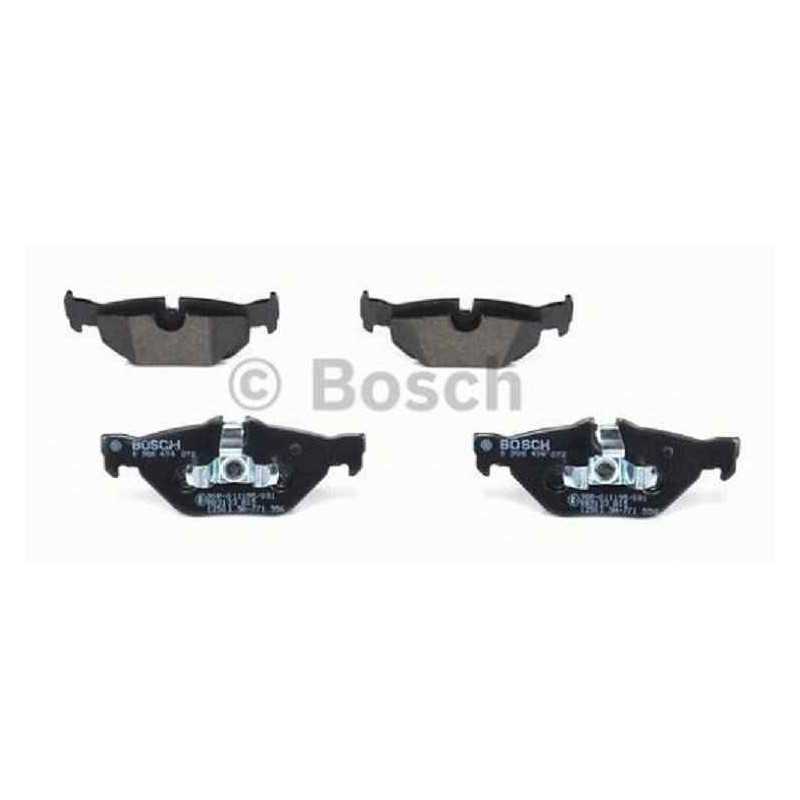 Jeu de 4 Plaquettes de frein arriere BOSCH BMW Série 1 Série 3 2.0 0986494272 Jeu de 4 Plaquettes de frein arriere BOSCH BMW Série 1 Série 3 2.0 0986494272
