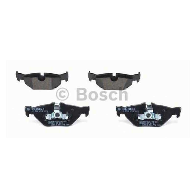 Jeu de 4 Plaquettes de frein arriere BOSCH BMW Série 1 Série 3 2.0 0986494272