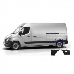 Baguettes, bandes de protection arriere gauche Partir Avant et Arrière pour Nissan Interstar Opel Movano Renault Master OR779...