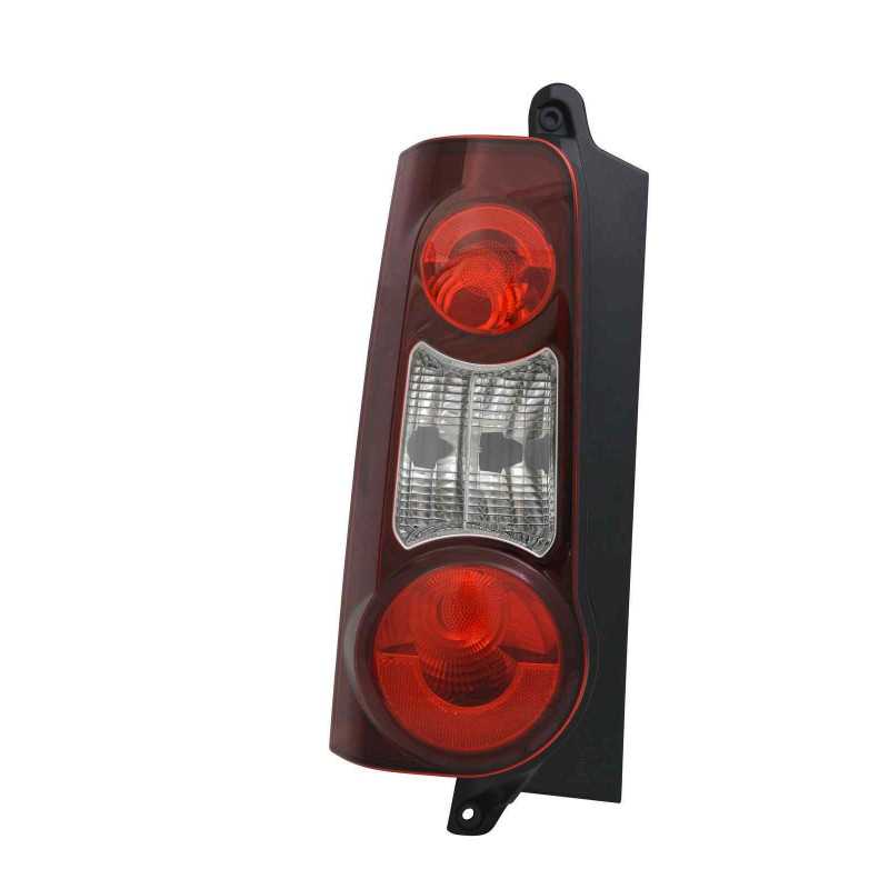 Feu, phare arrière gauche Citroen Berlingo Peugeot Partner Rouge/Blanc