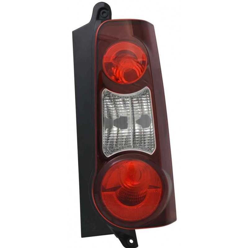 Feu, phare arrière droit Citroen Berlingo Peugeot Partner Rouge/blanc