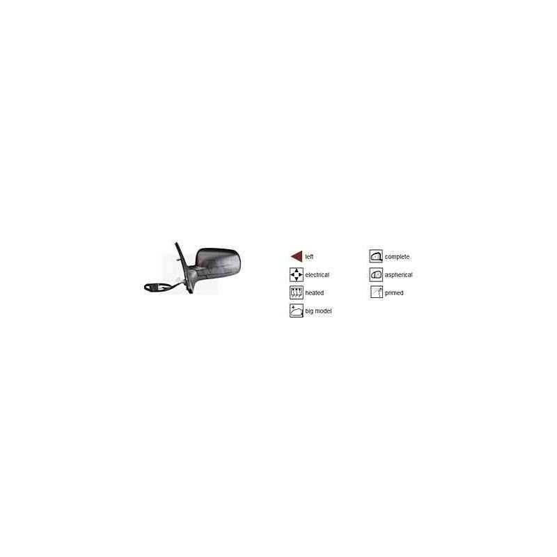 Retroviseur électrique gauche pour Seat Ibiza 1999 à 2002 6125070 Retroviseur électrique gauche pour Seat Ibiza 1999 à 2002 6125070