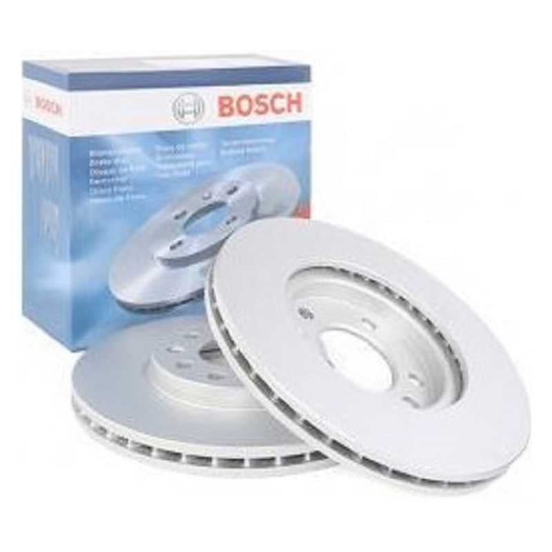 Jeu de 2 disques de frein avant BOSCH Opel Astra G H Combo Corsa C Meriva B Zafira A B 0986478883