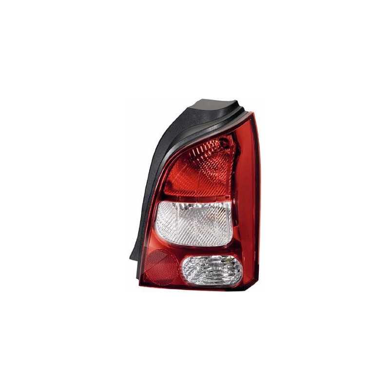 Feu, phare arriere droit Renault Twingo 2 rouge/blanc