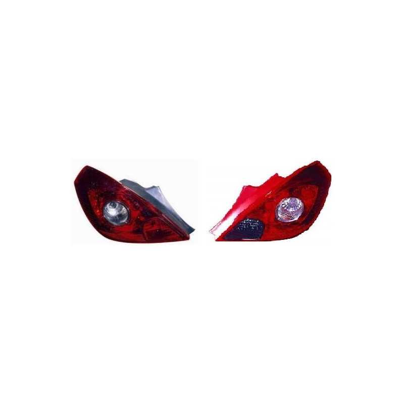 Lot 2 Phares, feu arriere gauche droit Opel Corsa D de 2011 a 2014 5558873E+5558880E Lot 2 Phares, feu arriere gauche droit Opel Corsa D de 2011 a 2014 5558873E+5558880E