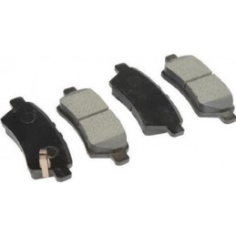 Jeu de 4 plaquettes de frein arrière EICHER pour Nissan NP300 Navara Pathfinder 3 J3611050