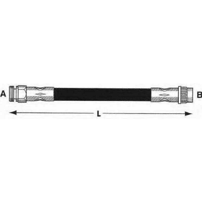 Flexible frein avant Citroen C4 Peugeot 307 SL5592 Flexible frein avant Citroen C4 Peugeot 307 SL5592