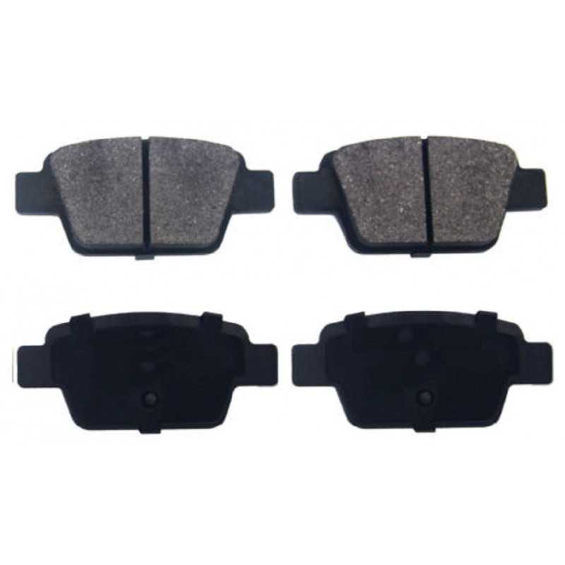 Jeu de 4 Plaquettes de frein Arriere EICHER pour Citroen C4 Picasso et Grand Picasso 101545689 Jeu de 4 Plaquettes de frein Arriere EICHER pour Citroen C4 Picasso et Grand Picasso 101545689