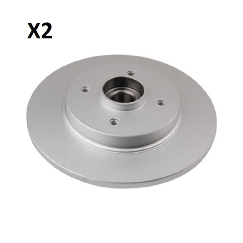 Jeu de 2 disques de frein arriere EICHER Citroen Berlingo C4 Picasso C4 Ph 2 DS5 Peugeot 308 3008 5008 Partner 104545629 Jeu de 2 disques de frein arriere EICHER Citroen Berlingo C4 Picasso C4 Ph 2 DS5 Peugeot 308 3008 5008 Partner 104545629