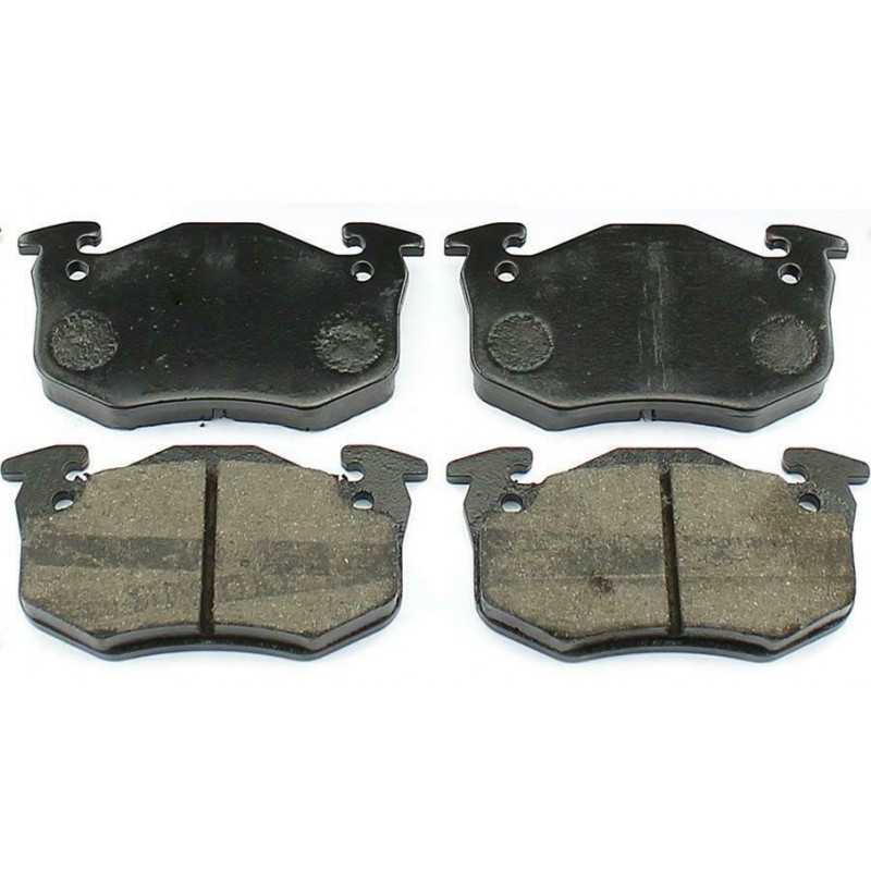Jeu de 4 plaquettes de frein avant EICHER Renault Clio 1 Express Super 5 Twingo 1