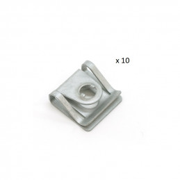 10 Clips, rivets, agrafes, supports de fixation cache de protection Audi A4 A6 111 116 *10