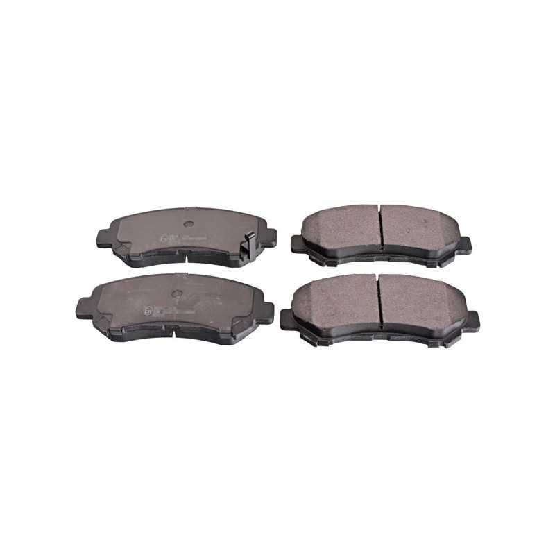Jeu de 4 plaquettes de frein avant NIPPARTS pour Nissan Qashqai X-Trail Suzuki Kizachi Pick up NP300 J3601096 Jeu de 4 plaquettes de frein avant NIPPARTS pour Nissan Qashqai X-Trail Suzuki Kizachi Pick up NP300 J3601096
