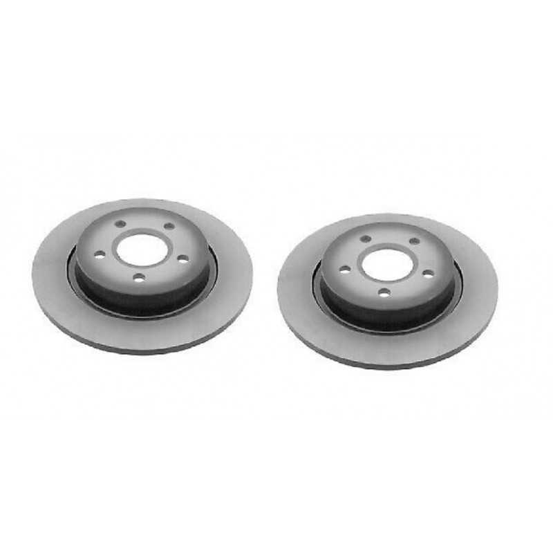 Jeu de 2 disques de frein arrière EICHER pour Ford Focus 2 Focus C-Max