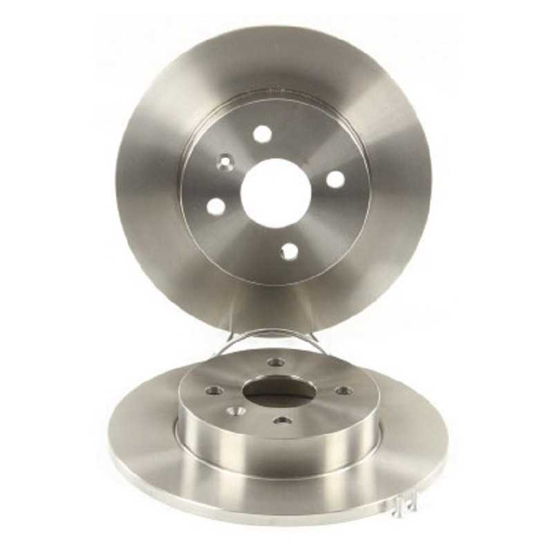 Jeu de 2 disques de frein arriere EICHER pour Opel Astra H Combo Corsa C Meriva A 104720409 Jeu de 2 disques de frein arriere EICHER pour Opel Astra H Combo Corsa C Meriva A 104720409