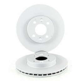 Jeu de 2 disques de frein avant EICHER pour Renault Laguna 1 Safrane 1 Megane 1 Megane Scenic Ventilé 104745299