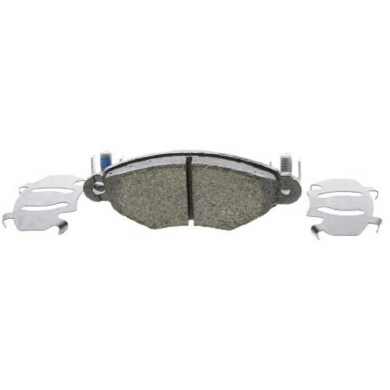 Jeu de 4 plaquettes de frein avant EICHER pour Peugeot 306