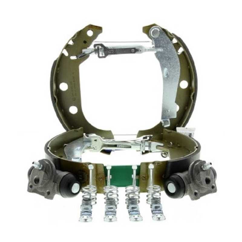 Jeu de 4 machoires avec cylindres de roue EICHER pour Skoda Fabia 1 2 3 Vw Golf 3 Passat Polo 122440039 Jeu de 4 machoires avec cylindres de roue EICHER pour Skoda Fabia 1 2 3 Vw Golf 3 Passat Polo 122440039