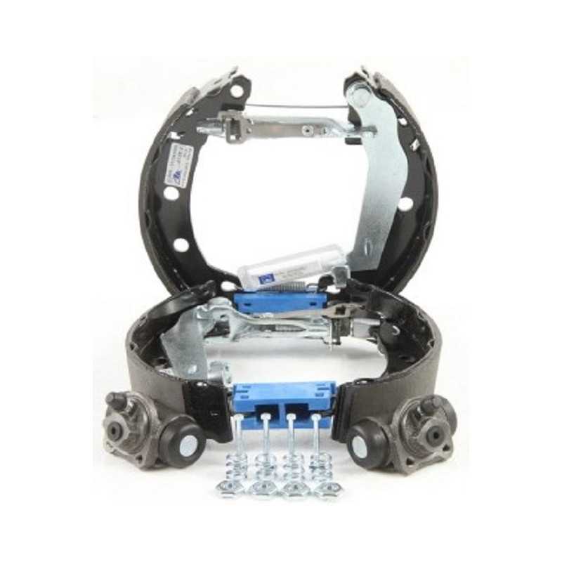 Kit Frein Arrière Complet - 2 Tambours, 4 Mâchoires, 2 Cylindres Aluminium - Compatible SEAT, SKODA Fabia, VW Polo
