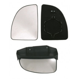 Pack Verres, glaces miroirs de rétroviseur extérieur supérieur et inférieur manuel pour Citroen Jumper Fiat Ducato Peugeot Bo...