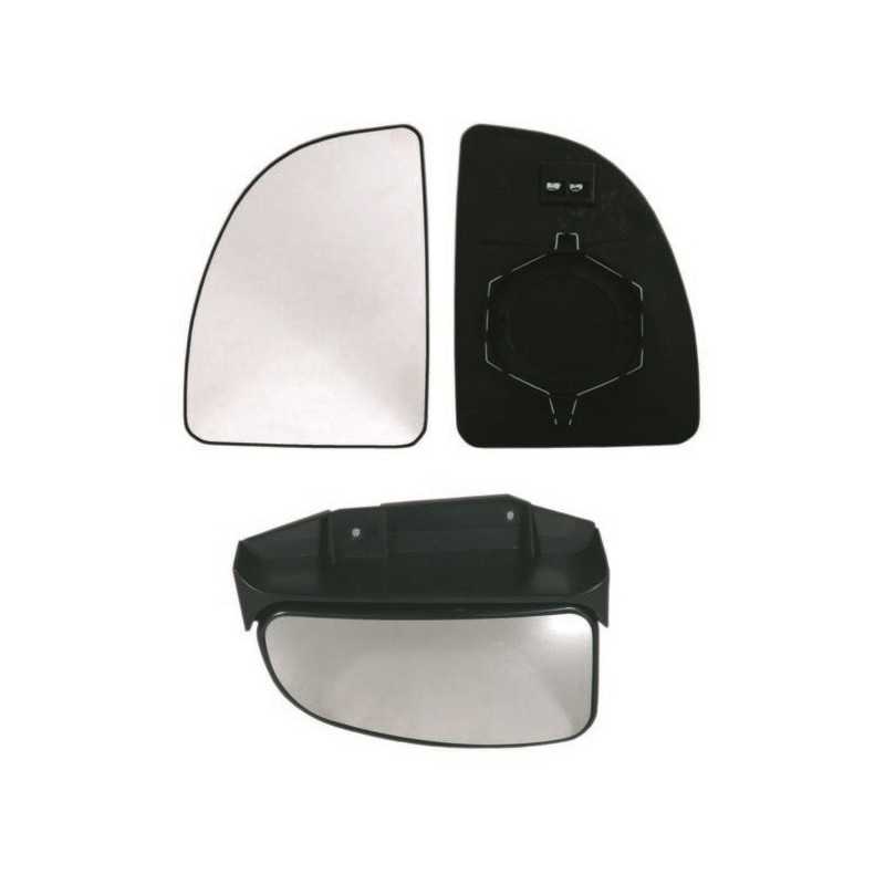 Pack Verres, glaces miroirs de rétroviseur extérieur supérieur et inférieur manuel pour Citroen Jumper Fiat Ducato Peugeot Boxer