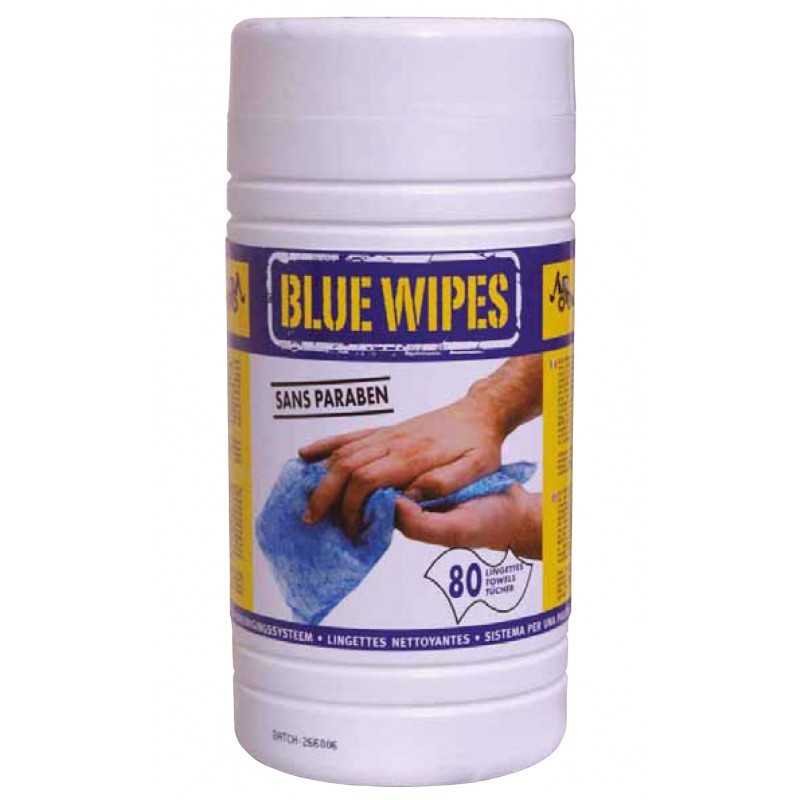 Lingettes mains multi usages Blue Wipes 0816