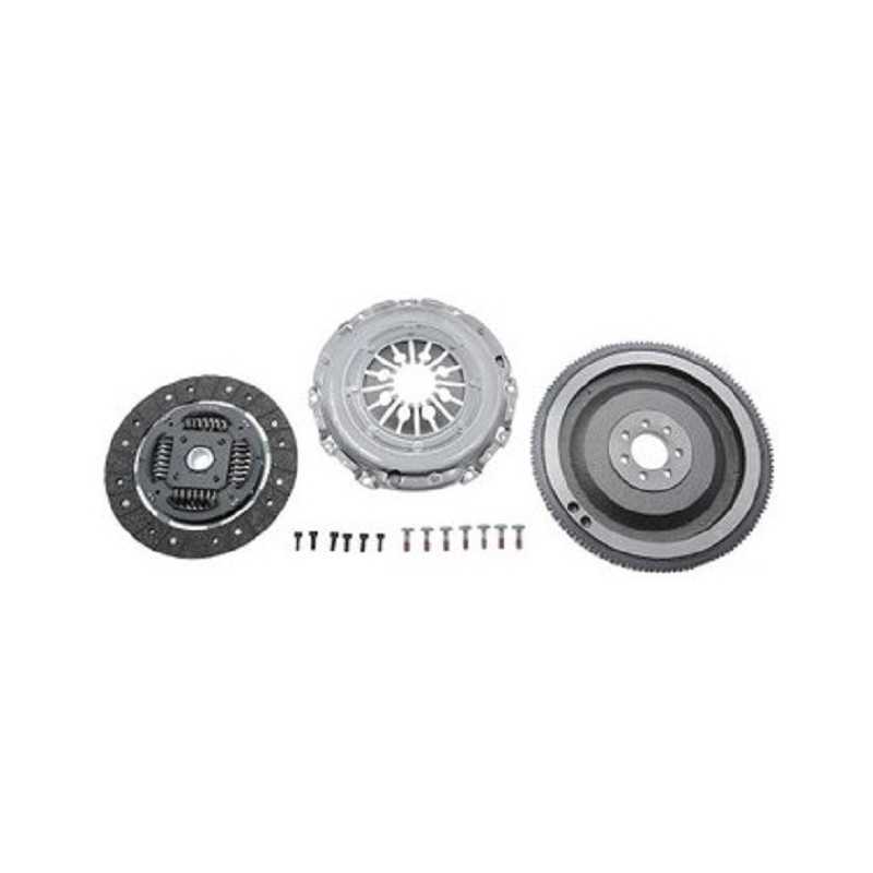 Kit embrayage + volant moteur rigide pour Renault Grand Scenic 2 Megane 2 Scenic 2 1.9 Dci NZSRE001