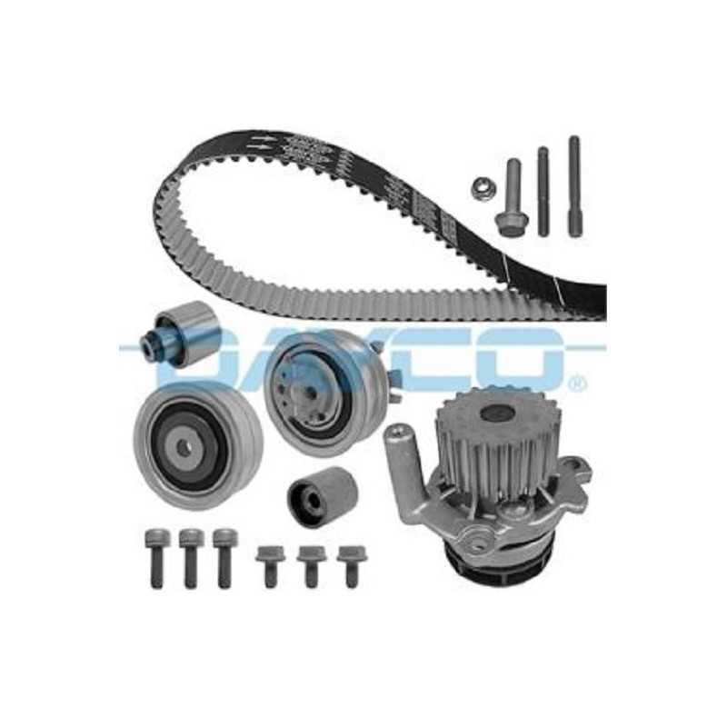 Pompe à eau + kit de courroie de distribution DAYCO pour Audi A1 A3 A4 A5 A6 Q3 Q5 TT Seat Skoda Vw WPK 1008