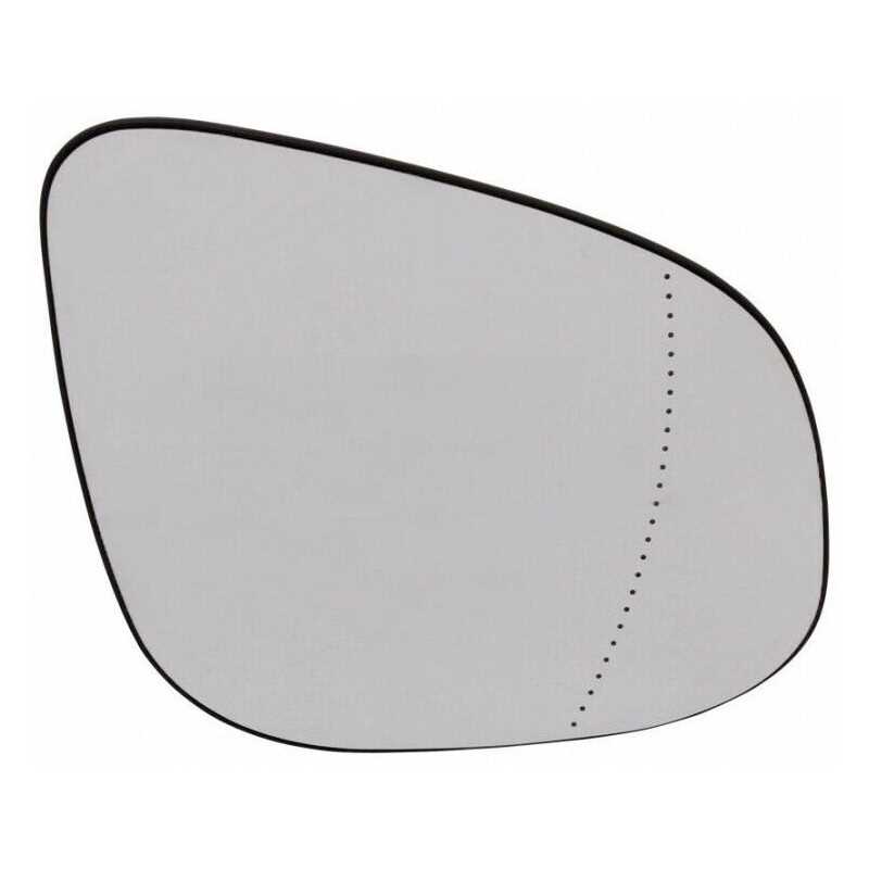 Verre, galce de rétroviseur extérieur a/angle mort Chauffant pour Mercedes Citan Renault Kangoo 6472698