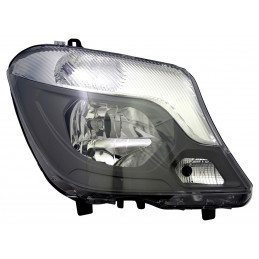 Optique, phare avant droit H7+H7...