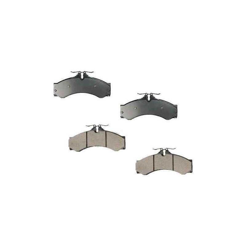 Jeu de 4 plaquettes de frein avant EICHER pour Mercedes Sprinter Vw LT 28-46 B110889 Jeu de 4 plaquettes de frein avant EICHER pour Mercedes Sprinter Vw LT 28-46 B110889
