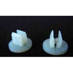 10 Clips Agrafes plastique pour FORD