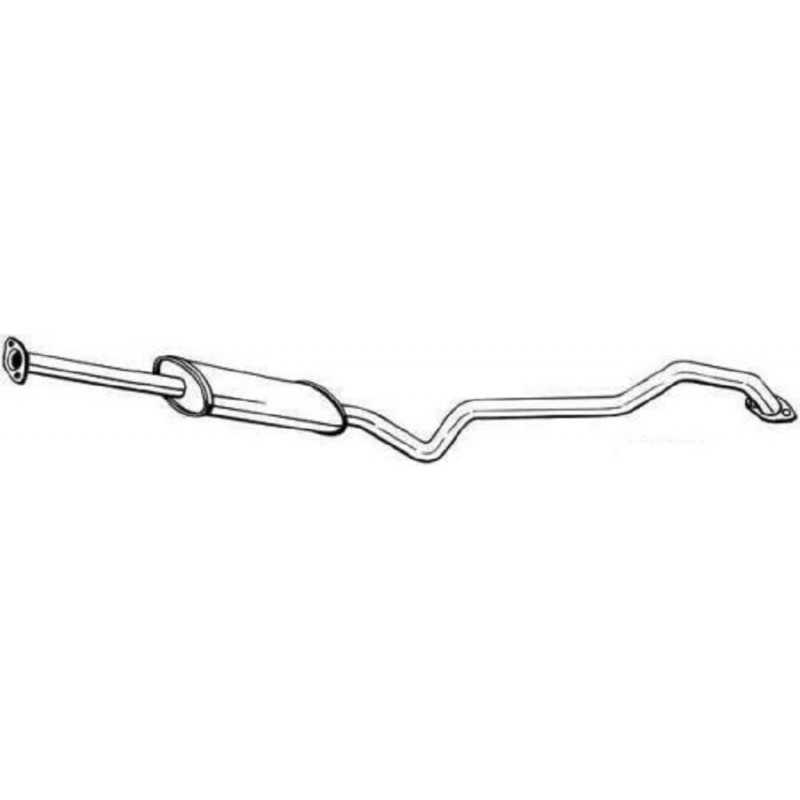 Silencieux central ROMAX pour Nissan Almera 2 352034 Silencieux central ROMAX pour Nissan Almera 2 352034