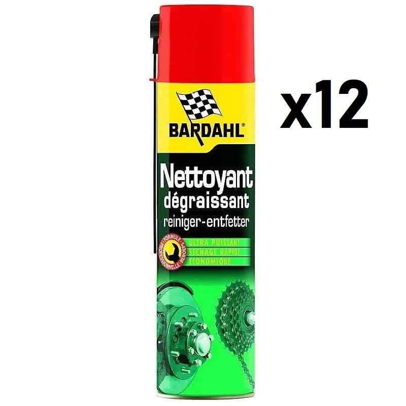 Carton de 12 Nettoyants Degraissant Bardahl Disque Frein embrayage Etc.. 4455 D*12