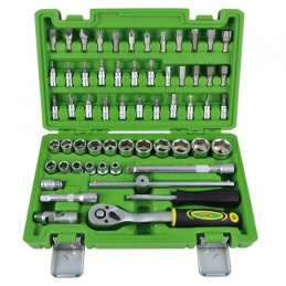 COFFRET OUTILLAGE DOUILLES 3/8" DE 59...