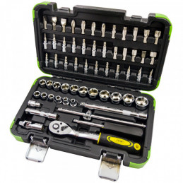 COFFRET OUTILLAGE DOUILLES 3/8" DE 59...