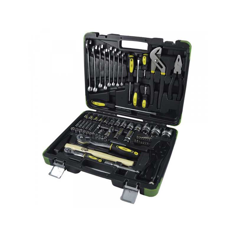 COFFRET OUTILLAGE DOUILLES 72 PIECES 6 PANS 53106 COFFRET OUTILLAGE DOUILLES 72 PIECES 6 PANS 53106