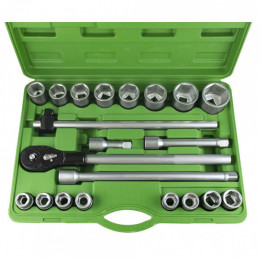 COFFRET OUTILLAGE DOUILLES 22 PIÈCES...
