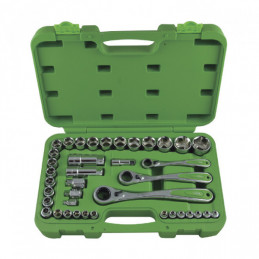 COFFRET OUTILLAGE DOUILLES TRAVERSANTES 6 PANS 52418