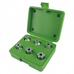 COFFRET OUTILLAGE DOUILLES 6 PIÈCES 1/2" POINTE TORX INVIOLABLE 51410