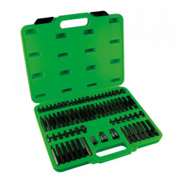 COFFRET OUTILLAGE 75 EMBOUTS DE VISSAGE 52550