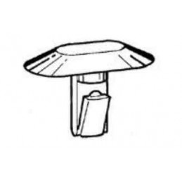 10 Clips, agrafe plastique pour CITROEN/ FIAT/ NISSAN/ OPEL/ PEUGEOT/ RENAULT 585