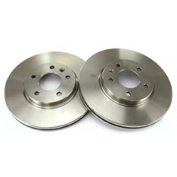 Jeu de 2 disques de frein avant EICHER pour Chevrolet Cruze Orlando Opel Ampera Astra J Zafira 104720459