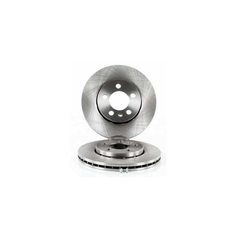 Jeu 2 disques de frein avant EICHER pour Audi A1 A3 Seat Cordoba Ibiza Leon Toledo Skoda Fabia Octavia Rapid Roomster Vw