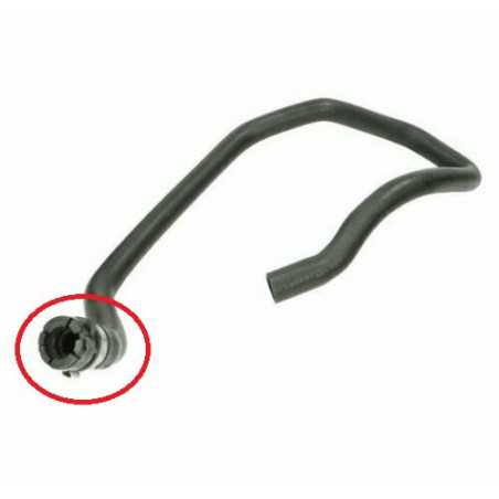 SASIC Durite De Refroidissement Centre Gauche - Compatible VW Transporter V Bus Et Multivan V 2.5 TDI