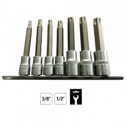 OUTILLAGE RAIL A DOUILLES TORX 3/8" - 1/2" 53084