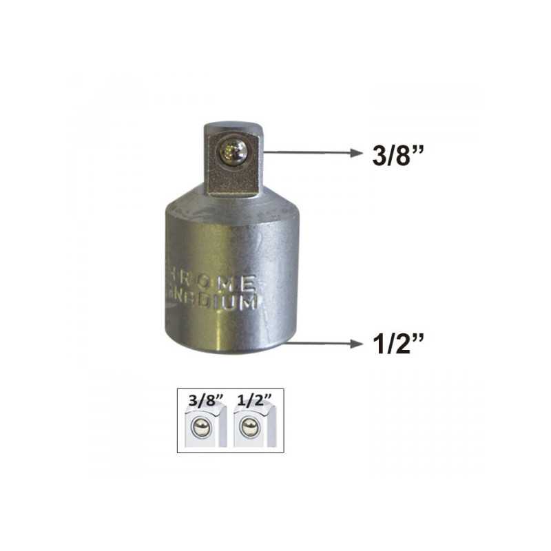 1 ADAPTATEUR DE 3/8" À 1/2" 50508 1 ADAPTATEUR DE 3/8" À 1/2" 50508