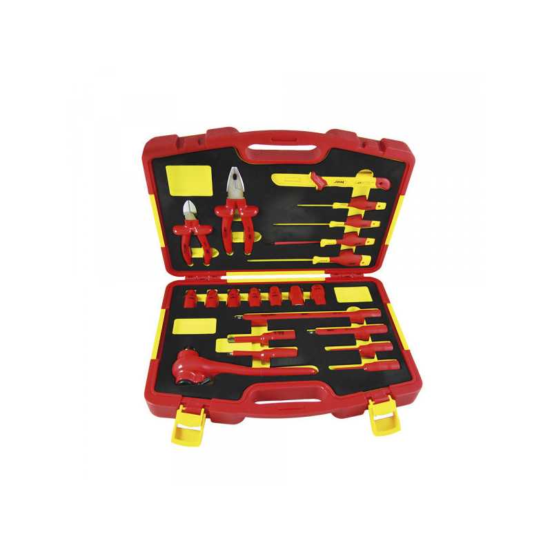 COFFRET OUTILLAGE ISOLÉS 21 PIÈCES DE 1/2"