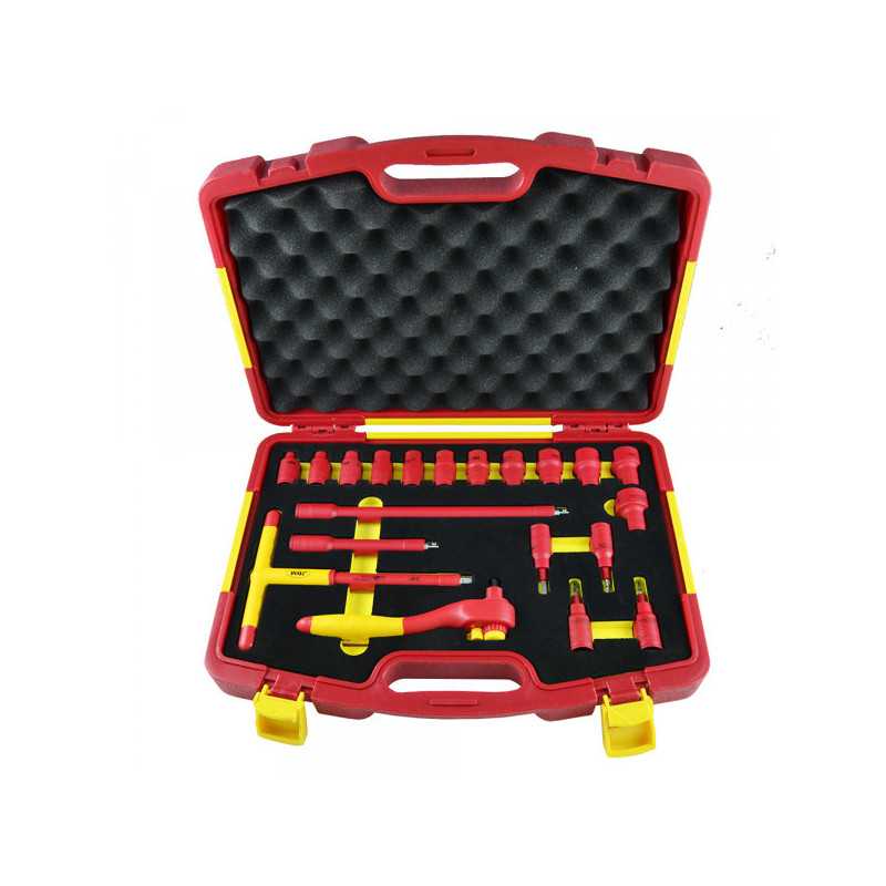 COFFRET OUTILLAGE ISOLANTS 20 PIÈCES DE 3/8"