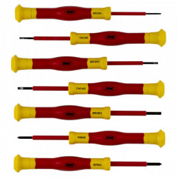 OUTILLAGE JEU DE 7 TOURNEVIS ISOLÉS 1000V 52519