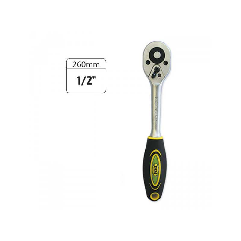 OUTIL CLIQUET 24 DENTS DE 1/2" 260MM - ACIER ZINGUÉ
